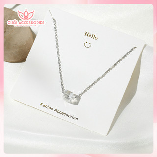 Tổng hợp dây chuyền dáng mảnh, vòng cổ nhỏ đáng yêu Chồi accessories B43
