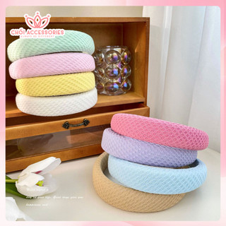 Bờm Tóc Vải Hàn Quốc Bản To Nhiều Màu, Cài Tóc Chồi accessories Hàn Quốc Đáng Yêu Cho Nữ