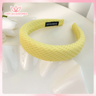 Bờm Tóc Vải Hàn Quốc Bản To Nhiều Màu, Cài Tóc Chồi accessories Hàn Quốc Đáng Yêu Cho Nữ