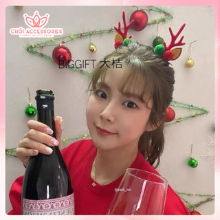 Set 2 kẹp tóc sừng tuần lộc Noel Chồi accessories dành cho bạn nữ phong cách xinh xắn K193