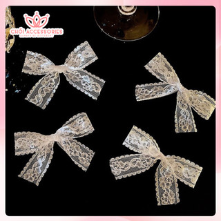 Kẹp tóc ren tiểu thư lolita thời trang Hàn Quốc Ngọt Ngào Chồi accessories Y215