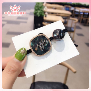 Buộc tóc đá sáng nhiều mẫu thanh lịch dành cho bạn gái đáng yêu Chồi accessories