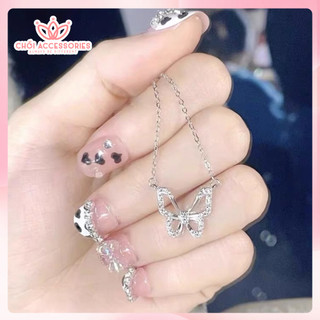 Dây Chuyền Đính Đá Lấp Lánh Phong Cách Sang Chảnh Chồi accessories Cho Bạn Nữ B26-2