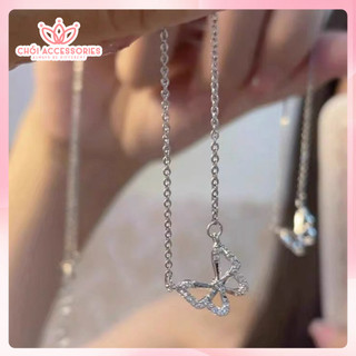 Dây Chuyền Đính Đá Lấp Lánh Phong Cách Sang Chảnh Chồi accessories Cho Bạn Nữ B26-2