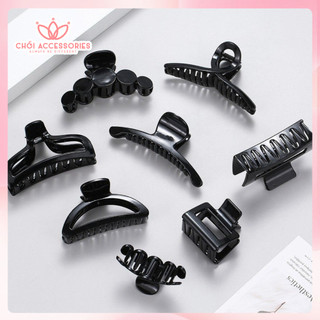 Tổng hợp các mẫu kẹp tóc màu đen cá tính cho bạn gái Chồi accessories