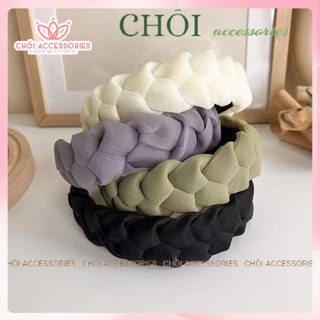 Bờm Tết Voan Kiểu Mấn Xếp Lớp Chồi accessories Phong Cách Tiều Thư Cho Bạn Gái Y025