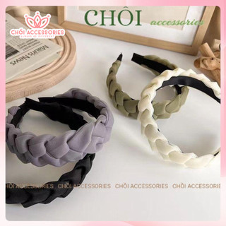 Bờm Tết Voan Kiểu Mấn Xếp Lớp Chồi accessories Phong Cách Tiều Thư Cho Bạn Gái Y025