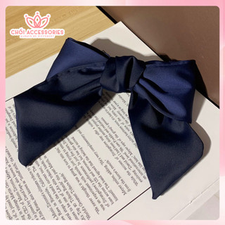 Cặp tóc nơ lụa rủ đuôi dài thanh lịch nhẹ nhàng sang chảnh Chồi accessories - Y257