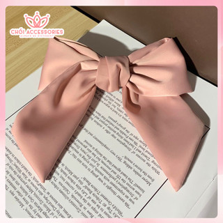 Cặp tóc nơ lụa rủ đuôi dài thanh lịch nhẹ nhàng sang chảnh Chồi accessories - Y257