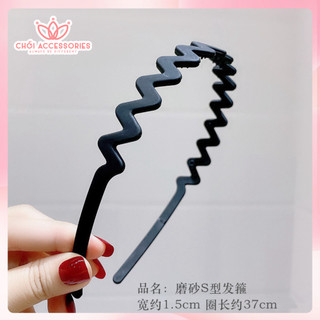 Bờm Tóc Đen Lì Nhiều Mẫu Khác Nhau Cho Bạn Nữ Chồi accessories K355