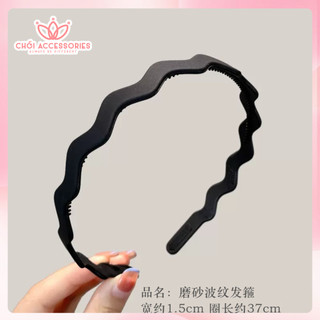 Bờm Tóc Đen Lì Nhiều Mẫu Khác Nhau Cho Bạn Nữ Chồi accessories K355