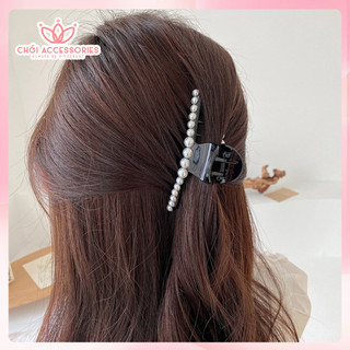 Cặp Tóc Đính Hạt Trai Chồi accessories Phong Cách Hàn Quốc Cho Bạn Nữ K328