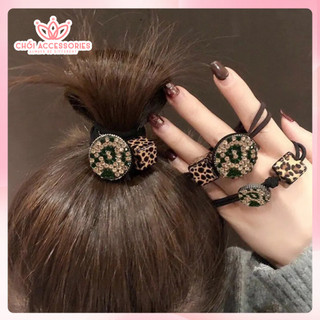 Dây buộc tóc đính đá sáng lấp lánh nhiều mẫu thời trang Chồi accessories K001