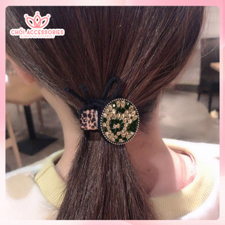 Dây buộc tóc đính đá sáng lấp lánh nhiều mẫu thời trang Chồi accessories K001