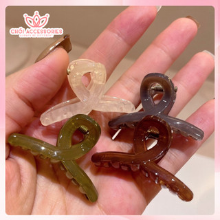Set 2C Kẹp mái chéo nhựa mini nhiều màu Chồi accessories phong cách dễ thương dành cho bạn gái K326