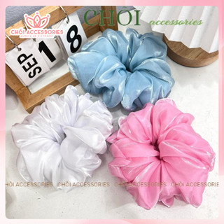 Scrunchies tơ óng nhiều màu sắc cho bạn nữ Y330