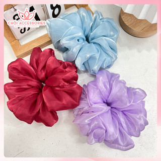 Scrunchies tơ óng nhiều màu sắc cho bạn nữ Y330
