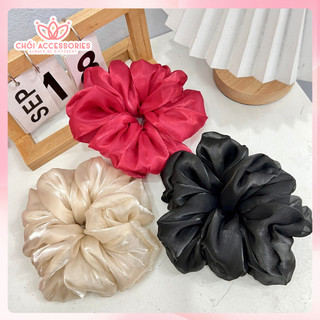 Scrunchies tơ óng nhiều màu sắc cho bạn nữ Y330