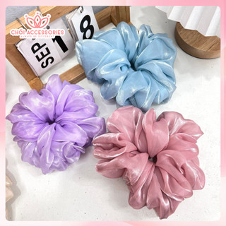 Scrunchies tơ óng nhiều màu sắc cho bạn nữ Y330