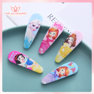 SET 2 Kẹp Tóc Hình Công Chúa Xinh Xắn Chồi accessories Dành Cho Bé Gái K451
