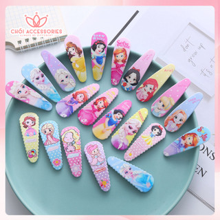 SET 2 Kẹp Tóc Hình Công Chúa Xinh Xắn Chồi accessories Dành Cho Bé Gái K451