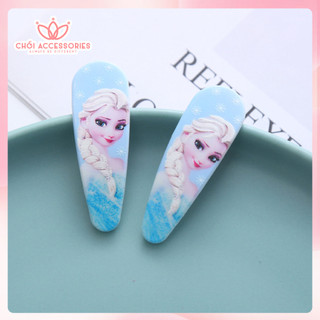 SET 2 Kẹp Tóc Hình Công Chúa Xinh Xắn Chồi accessories Dành Cho Bé Gái K451