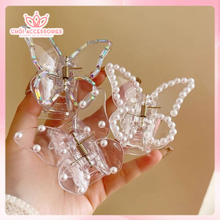 Kẹp tóc nữ, Cặp tóc trong suốt hình xinh xắn Chồi accessories phong cách tiểu thư cho bạn gái K043