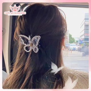 Kẹp tóc nữ, Cặp tóc trong suốt hình xinh xắn Chồi accessories phong cách tiểu thư cho bạn gái K043