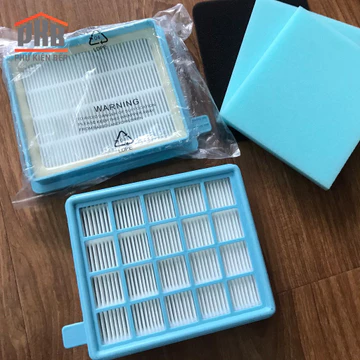 Bộ lọc HEPA máy hút bụi thay thế cho Philip 147mm - Set màng lọc máy hút bụi Philip FC8200 FC8260
