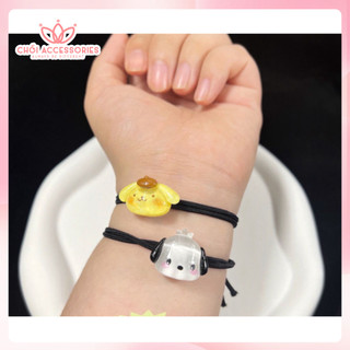 Set 2c Dây buộc tóc cho bé, chun buộc tóc hình ngộ nghĩnh đáng yêu Chồi accessories cho bé gái K292