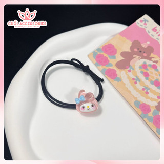 Set 2c Dây buộc tóc cho bé, chun buộc tóc hình ngộ nghĩnh đáng yêu Chồi accessories cho bé gái K292