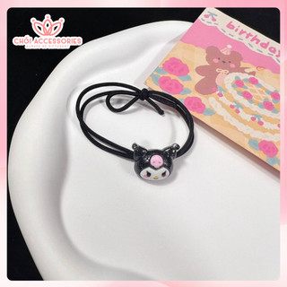 Set 2c Dây buộc tóc cho bé, chun buộc tóc hình ngộ nghĩnh đáng yêu Chồi accessories cho bé gái K292