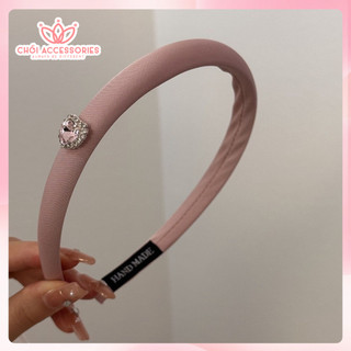 Băng đô tóc nữ, bờm tóc đính đá Chồi accessories cho bạn gái K150