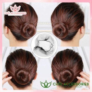 Set 2c chụp lưới cả đầu Chồi accessories phong cách gọn gàng cho bạn nữ K351