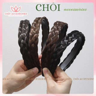 Bờm tết tóc giả phong cách tiểu thư thanh lịch Chồi accessories cho các bạn gái - K283