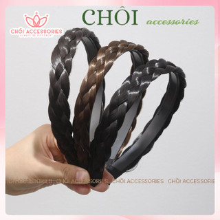 Bờm tết tóc giả phong cách tiểu thư thanh lịch Chồi accessories cho các bạn gái - K283