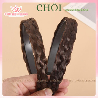 Bờm tết tóc giả phong cách tiểu thư thanh lịch Chồi accessories cho các bạn gái - K283