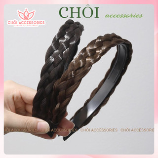 Bờm tết tóc giả phong cách tiểu thư thanh lịch Chồi accessories cho các bạn gái - K283