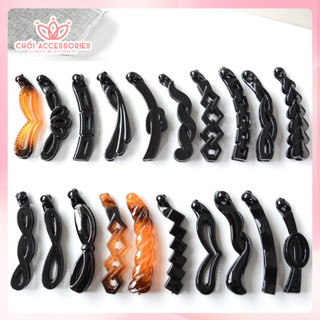 Kẹp tóc, Cặp tóc dọc nhiều mẫu màu đen Chồi accessories phong cách xinh xắn gọn gàng cho các bạn nữ K398