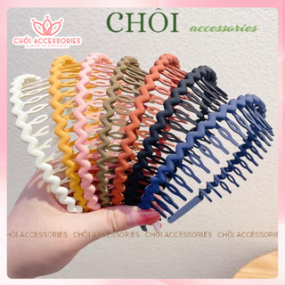 Bờm tóc nhung có răng Chồi accessories phong cách gon gàng đơn giản cho bạn nữ K363