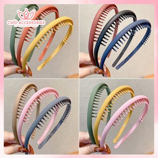 Bờm tóc nhung có răng Chồi accessories phong cách gon gàng đơn giản cho bạn nữ K363