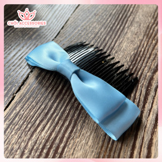 Xược tóc đính nơ 2 tầng nhiều màu Chồi accessories phong cách nữ tính cho bạn gái Y323