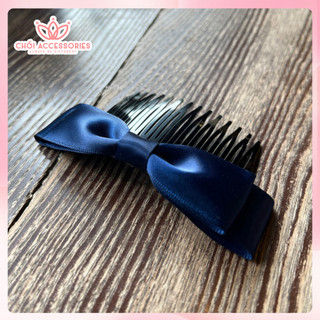 Xược tóc đính nơ 2 tầng nhiều màu Chồi accessories phong cách nữ tính cho bạn gái Y323