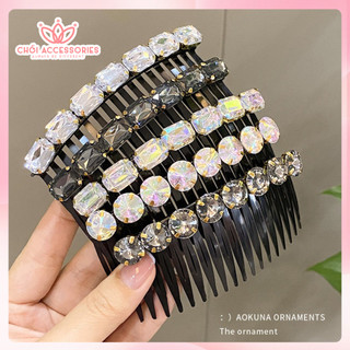 Cài tóc nữ, Xước tóc đính đá cao cấp lấp lánh Chồi accessories phong cách tiều thư cho bạn gái K073