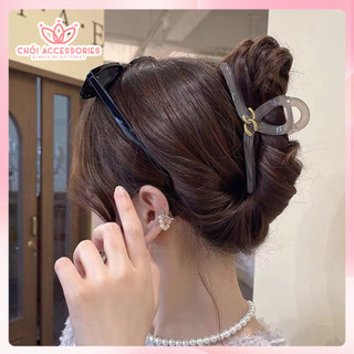 Kẹp Tóc Nhựa Acrylic Đính Charm Chồi accessories Phong Cách Hàn Quốc Cho Nữ K087