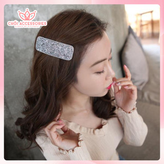 Cặp tóc mái, kẹp tóc đá Chồi accessories nhiều mẫu phong cách nữ tính K443