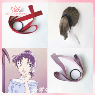 Dây buộc tóc nơ lụa rủ dài bản to đáng yêu Chồi accessories, dây cột tóc nơ lớn cho bạn gái cá tính - Y243
