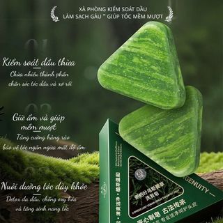 Xà phòng thủ công dầu gội Green Seven Thảo Mộc xà phòng giảm gàu kiểm soát dầu ngăn rụng tóc mượt mà