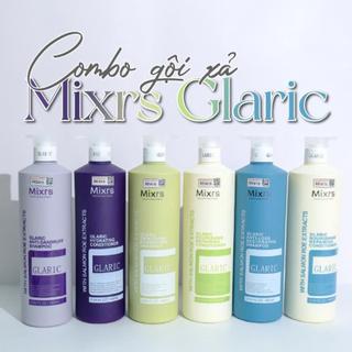 Dầu Gội Xả Mixrs Glaric Elixinhstore, Bộ Dầu Gội Xả Giúp Tóc Suôn Mượt Giảm Gàu Phục Hồi Hư Tổn