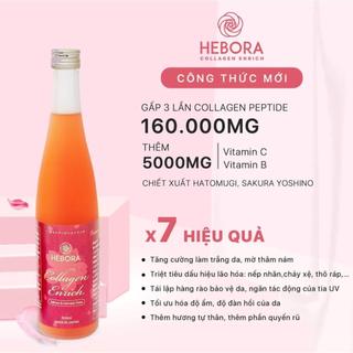 Thực phẩm bảo vệ sức khỏe Hebora Beauty Collagen Enrich (500ml/chai) ( colagen nước uống dưỡng cho da đẹp )